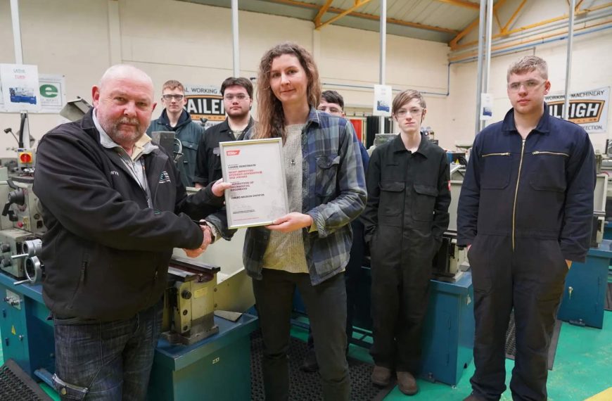 F&WHR Mechanical Engineer Wins National Apprenticeship Award