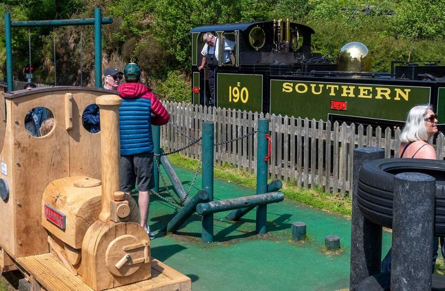 The Train Now Standing…